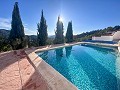 Acogedora Villa con Piscina y Vistas Panoramicas a la Montaña en Petrer in Spanish Fincas