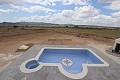 Unfinished New Build Villa in Pinoso price is as photo 2 not finished in Spanish Fincas