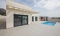 Beautiful 3 Bedroom 2 Bathroom New build villa with pool in Polop de la Marina Completion July 2025 in Spanish Fincas