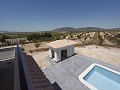 New Build Villas in Pinoso with pool and plot 195m2 in Spanish Fincas