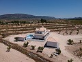 New Build Villas in Pinoso with pool and plot 195m2 in Spanish Fincas