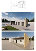 Stunning 3 bedroom 2 bathroom New Build Villa in Pinoso in Spanish Fincas