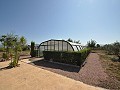 Groot familiehuis met 4 slaapkamers en gastenverblijf met 4 bedden in Spanish Fincas