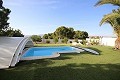 Large Detached Villa with a pool close to town in Elda-Petrer in Spanish Fincas