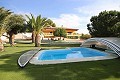 Large Detached Villa with a pool close to town in Elda-Petrer in Spanish Fincas