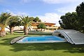 Large Detached Villa with a pool close to town in Elda-Petrer in Spanish Fincas