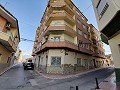 Corner apartment on the first floor in Monovar, Alicante in Spanish Fincas