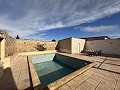 Dorfhaus mit Swimmingpool zwischen Monovar und Pinoso in Spanish Fincas