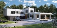 Modern new build villa with plot and pool in Spanish Fincas