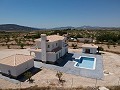 Villas de Obra Nueva en Pinoso con piscina y parcela in Spanish Fincas