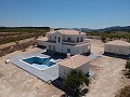 New Build Villas in Pinoso with pool and plot 195m2 in Spanish Fincas