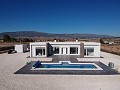 New build Mordern villa in Pinoso with pool and plot included in Spanish Fincas