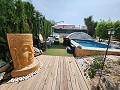 3 Bed villa with pool and large underbuild in Spanish Fincas