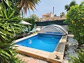 3 Bed villa with pool and large underbuild in Spanish Fincas