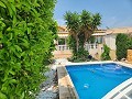 3 Bed villa with pool and large underbuild in Spanish Fincas