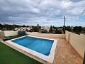 Elevated villa with pool and lovely sea views in Spanish Fincas