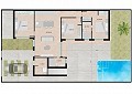 3-Schlafzimmer-Villen mit privatem Pool und 1 Monat Fertigstellung in Spanish Fincas