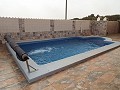 Villa mit 4 Betten und 2 Badezimmern, Pool, Sauna und Sommerküche in Spanish Fincas