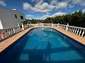 Belle maison de campagne de 7 chambres et 3 salles de bain avec piscine privée à Sax in Spanish Fincas