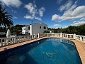 Belle maison de campagne de 7 chambres et 3 salles de bain avec piscine privée à Sax in Spanish Fincas