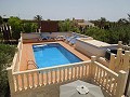 Spacious finca with swimming pool and carport 15 minutes away from the sea in Spanish Fincas