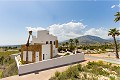 Finestrat Moderne Villa mit Meer- und Bergblick in Spanish Fincas