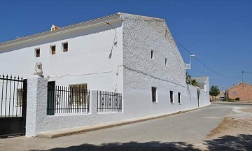 Impressionnante maison de ville dans un petit village avec grande bodega et piscine