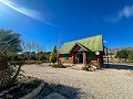 Wooden country house in Aspe in Spanish Fincas