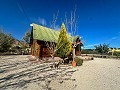 Wooden country house in Aspe in Spanish Fincas