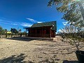 Wooden country house in Aspe in Spanish Fincas