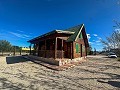 Wooden country house in Aspe in Spanish Fincas