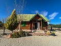 Wooden country house in Aspe in Spanish Fincas