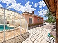 Magnifica villa con piscina en Hondon De Los Frailes in Spanish Fincas