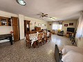 Nice house with open plan top floor walking distance to Villena in Spanish Fincas