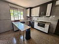 Nice house with open plan top floor walking distance to Villena in Spanish Fincas