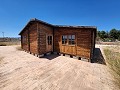 27 000 m2 de terrain avec cabane en bois in Spanish Fincas