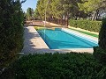 Large house with pool and tennis court in Spanish Fincas