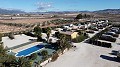 Camping privado con casa de 4 habitaciones in Spanish Fincas