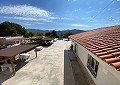 3 Bed Luxury Villa in Elda with Beautiful 3 Bed 3 Bath Guest House in Spanish Fincas