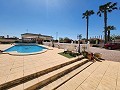 3 Bedroom, 2 bathroom Villa in Catral with pool and asphalt access in Spanish Fincas