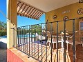 Villa with beautiful views in Caudete in Spanish Fincas