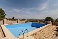 Private and Peaceful Villa near Yecla with 4 big bedrooms + Pool in Spanish Fincas